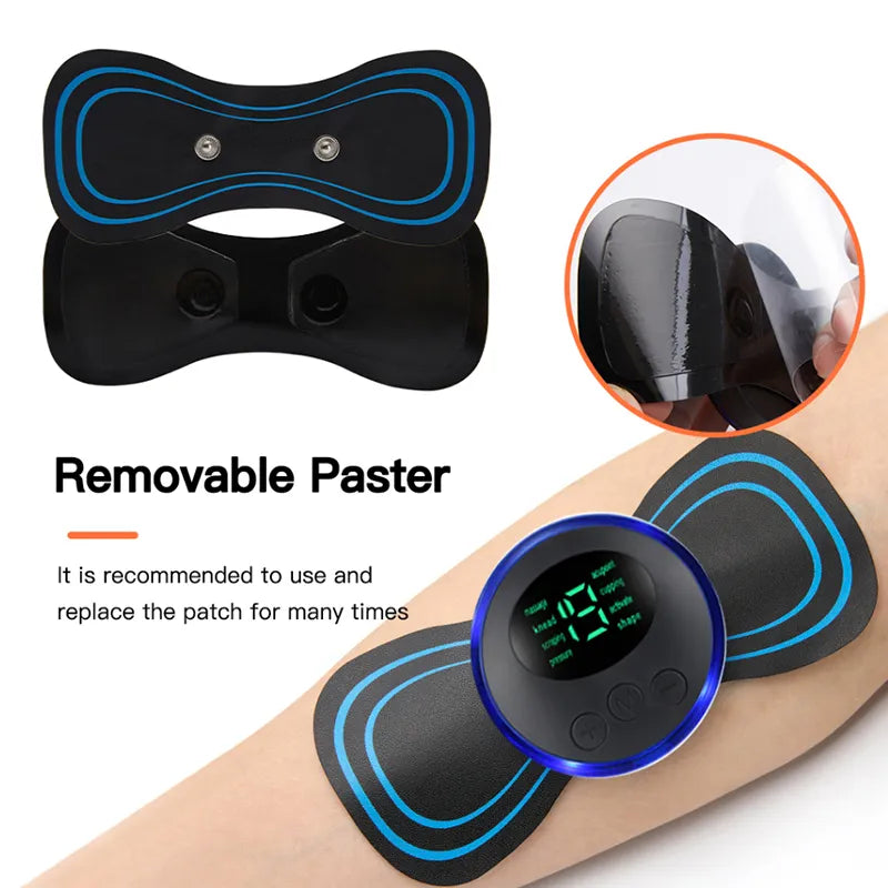 Massageador Elétrico Portátil - Tecnologia EMS